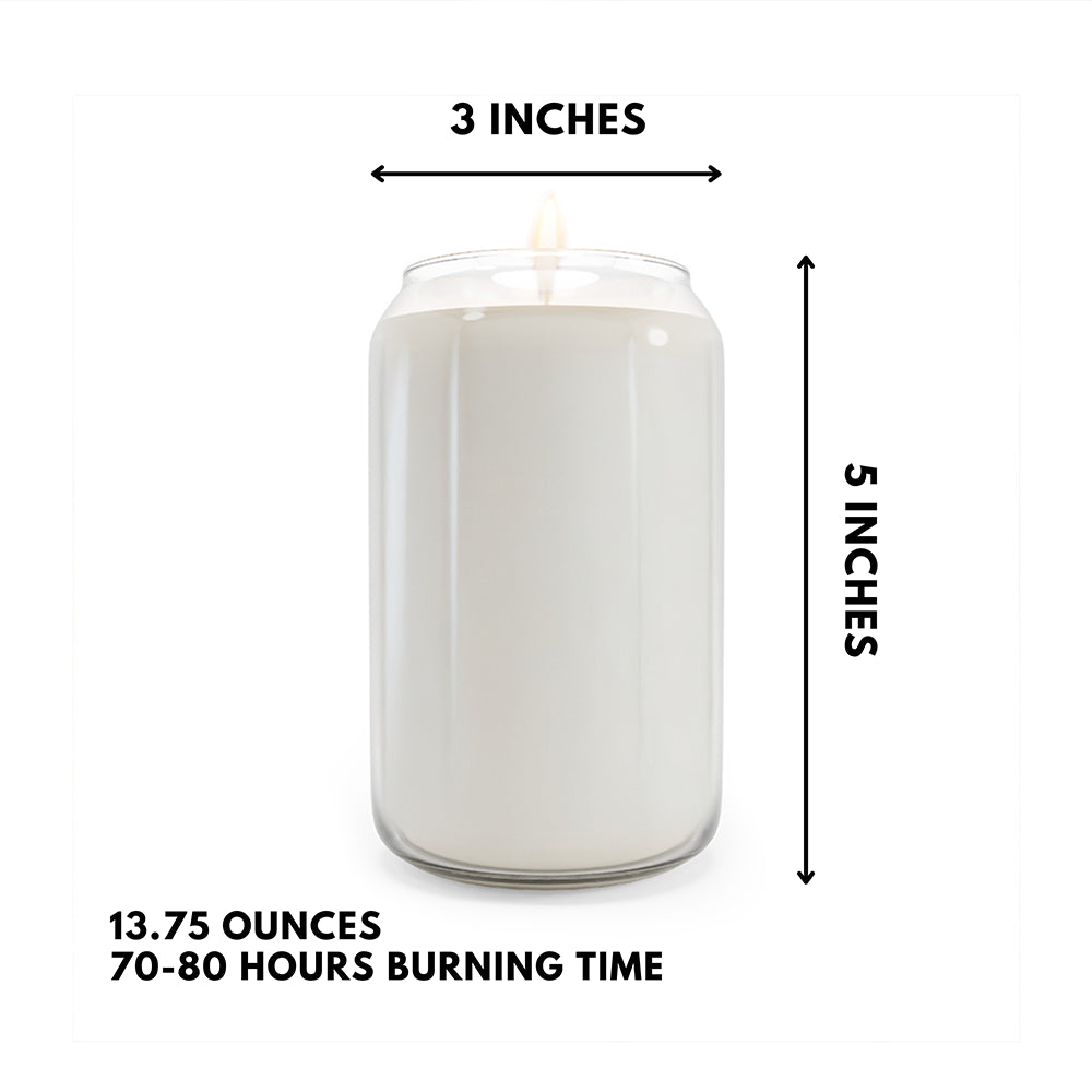 I Accept Myself Fully, Flaws and All - Eternal Light Scented Soy Candle