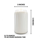 I Accept Myself Fully, Flaws and All - Eternal Light Scented Soy Candle