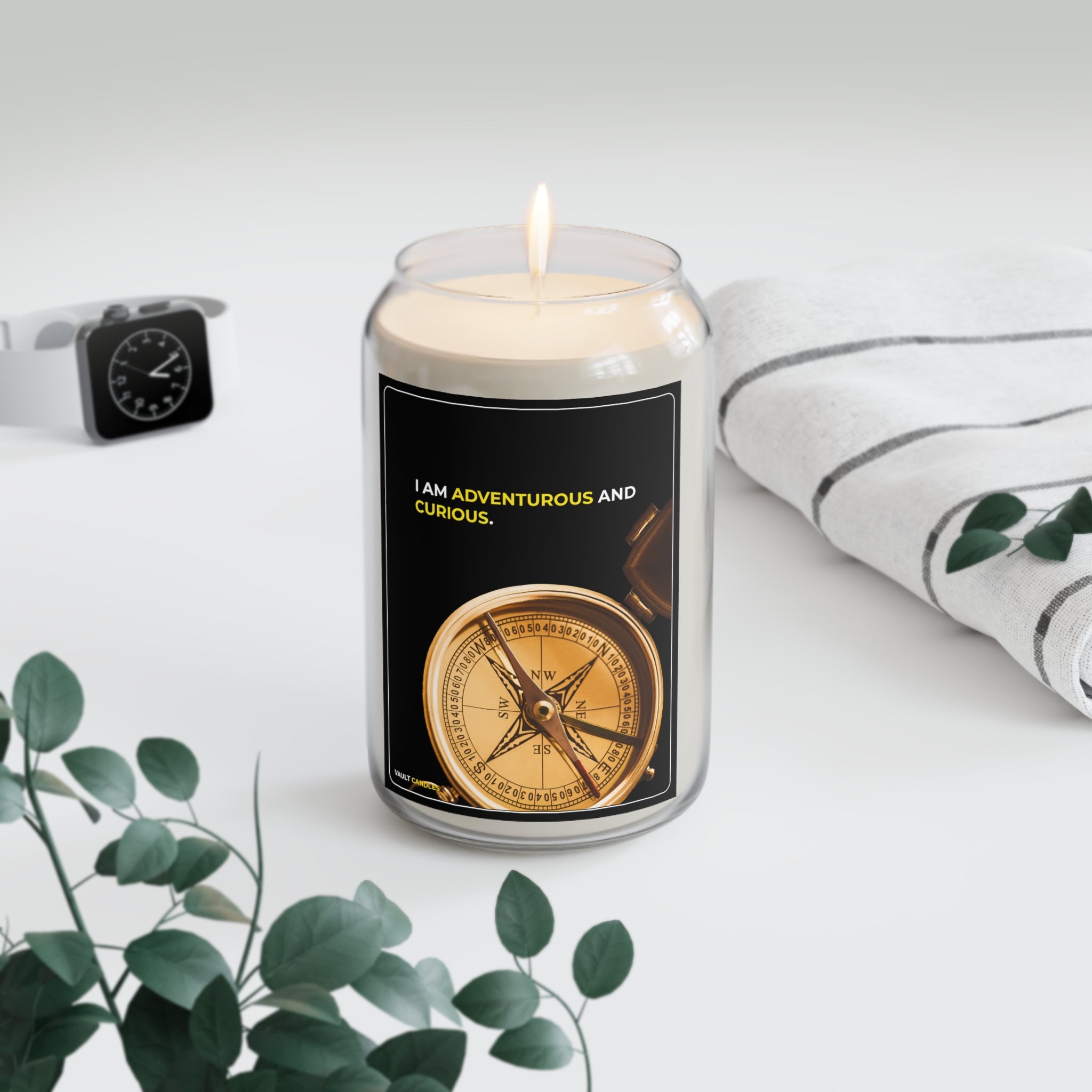 I Am Adventurous and Curious - Eternal Light Scented Soy Candle