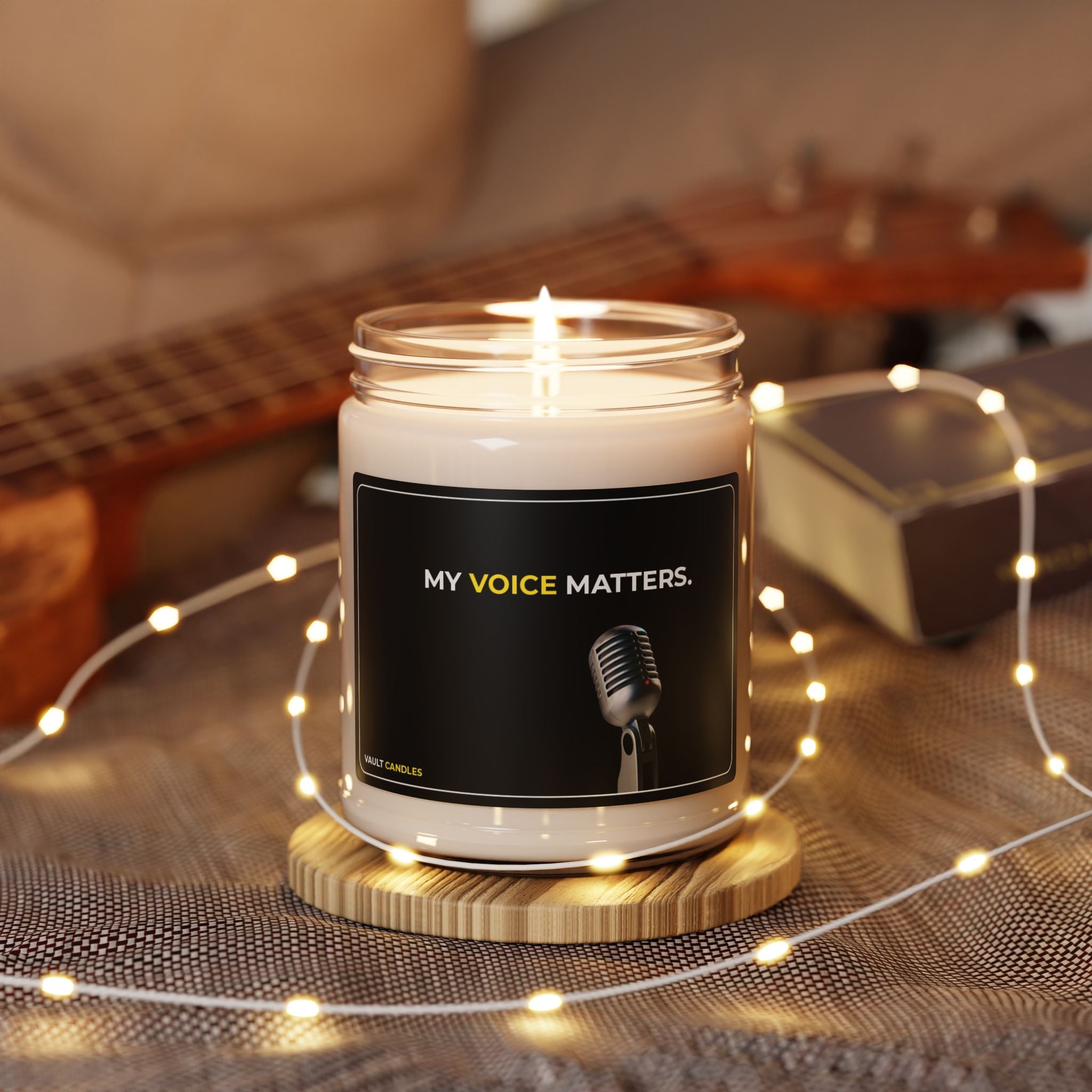 My Voice Matters – Natural Soy Wax Blend Candle